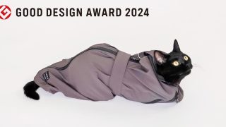 猫専用「着せる」保定服（皮下点滴補助具） | 株式会社ヤングリーフ