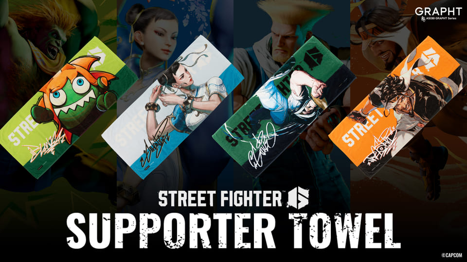 スト6のアパレル・雑貨コラボ、限定ノベルティも（STREET FIGHTER 6 OFFICIAL POP UP STORE）