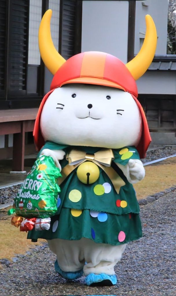 滋賀県彦根市「ひこにゃん」のクリスマス衣装【ご当地キャラ・ゆる