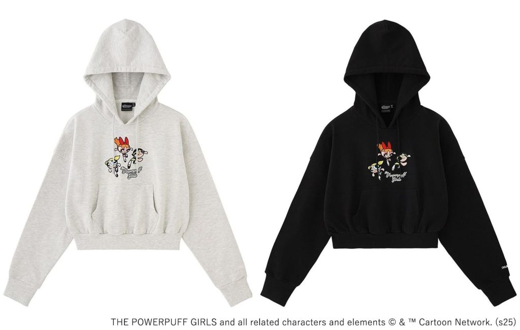X-girl × THE POWERPUFF GIRLS 1月1日発売【RAGLAN L/S BABY TEE
