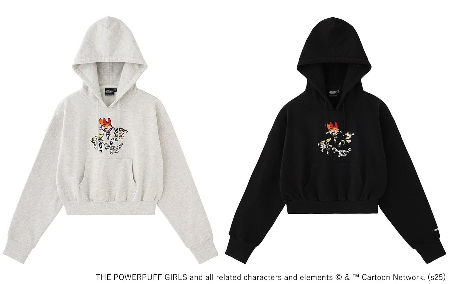 X-girl × THE POWERPUFF GIRLS 　1月1日発売【RAGLAN L/S BABY TEE・SWEAT HOODIE】