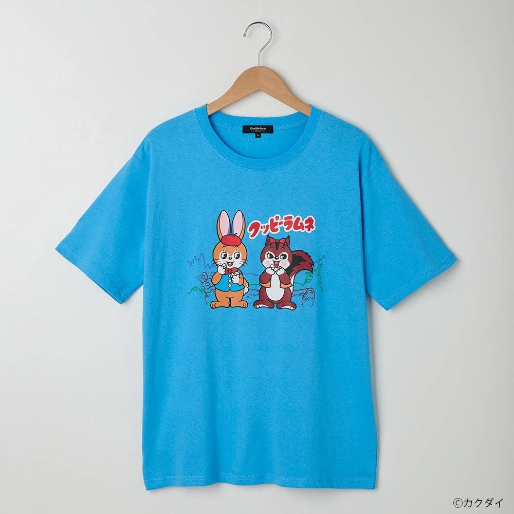 イオン × クッピーラムネ　コラボTシャツ 1,738円【Doublefocus・イオンスタイルオンライン】