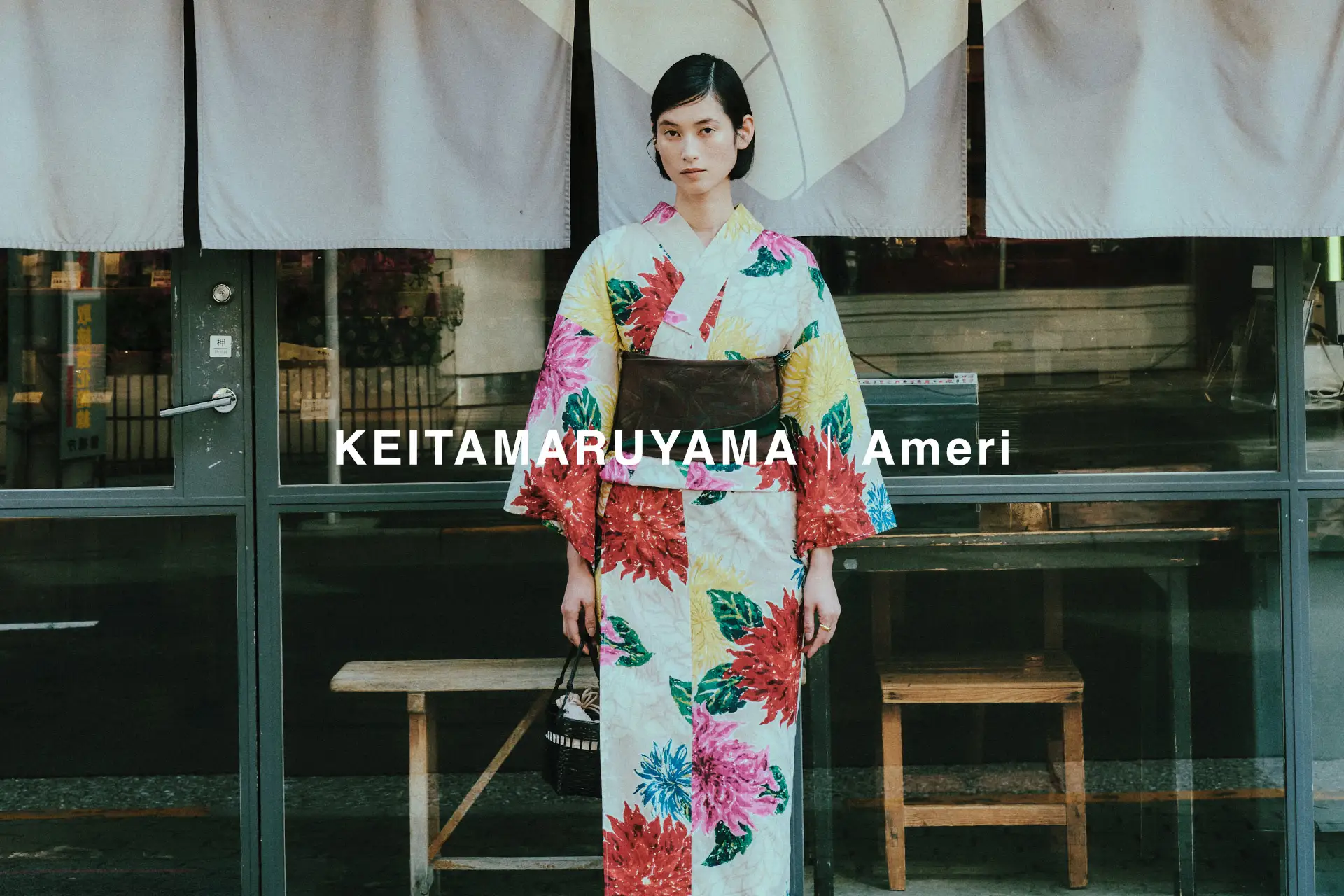 KEITAMARUYAMA × Ameri コラボ浴衣【デザイナー 丸山敬太 × アメリ】
